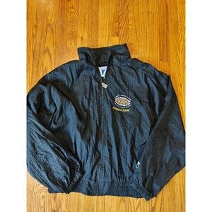 Vintage NFL Pittsburgh Steelers Super Bowl 30 XXX Windbreaker Jacket Size XL